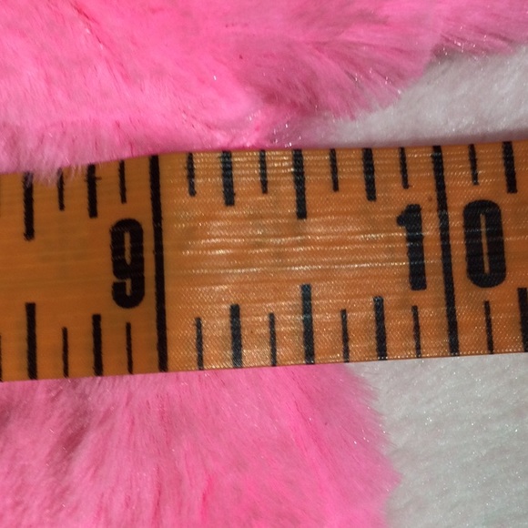 Barbie Pink Girls Muffin Baby Girls  Pink Faux Fur Jacket, 3-6 months - Picture 3 of 6